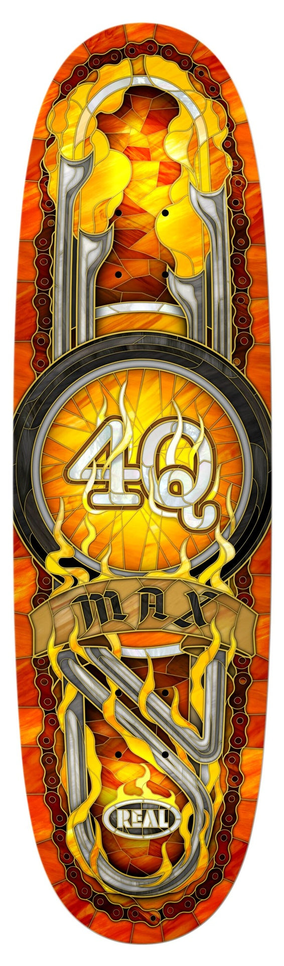 Real Max 4Q Cathedral Shaped Deck 9.10