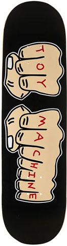 Toy Machine Team Fists Deck 8.00