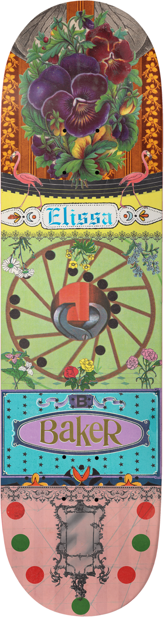 Baker Elissa Steamer Ephemera Deck 8.25