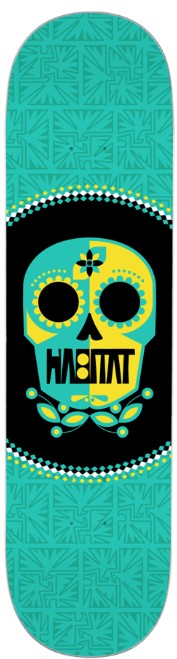 Habitat Team Sugar Skull Deck 8.00
