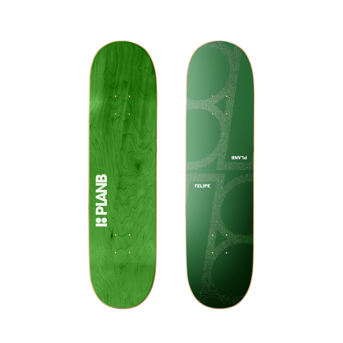 Plan B Gustavo Monochrome Twin Tail Deck 7.87