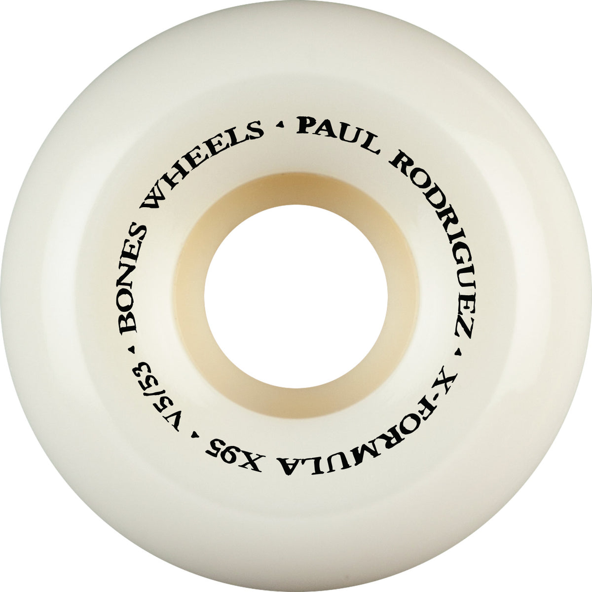 Bones X-Formula P-Rod Switch Heel V5 Sidecuts 53MM 95A (Set of 4)