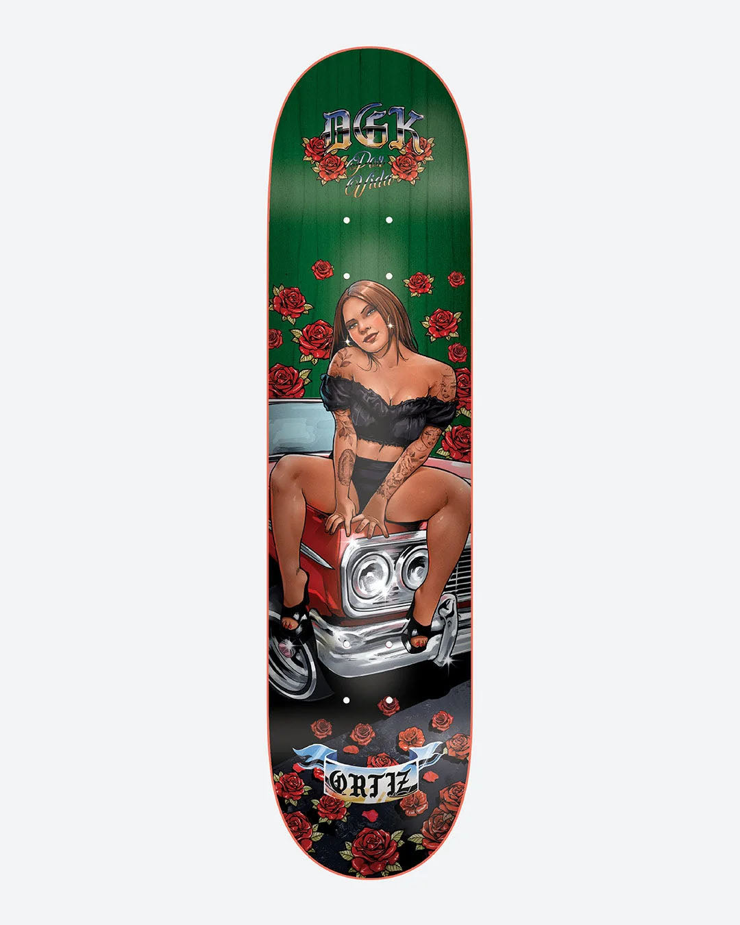 DGK Ortiz Around The Way Deck 8.1