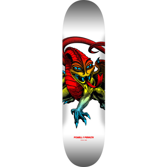 Powell Caballero Dragon Yellow Fade/White Deck 8.75