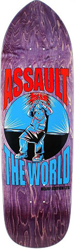 Assault Team Welder Shaped Deck 9.00 X 32.25