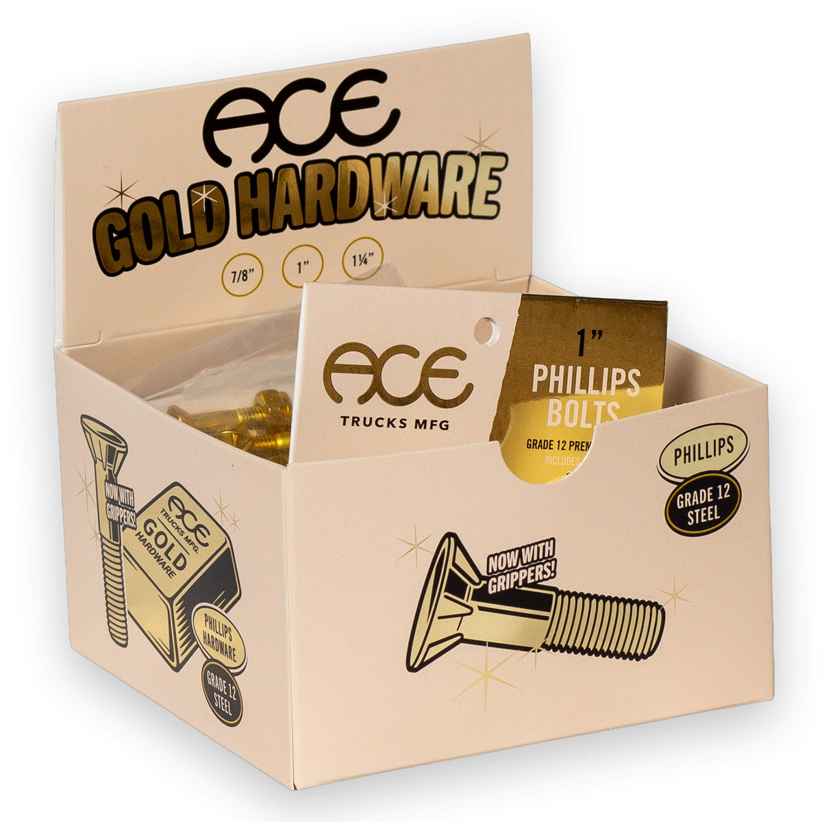 Ace Hardware Phillips 1" Gold