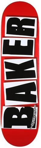 Baker Team Brand Logo Black Deck 8.75