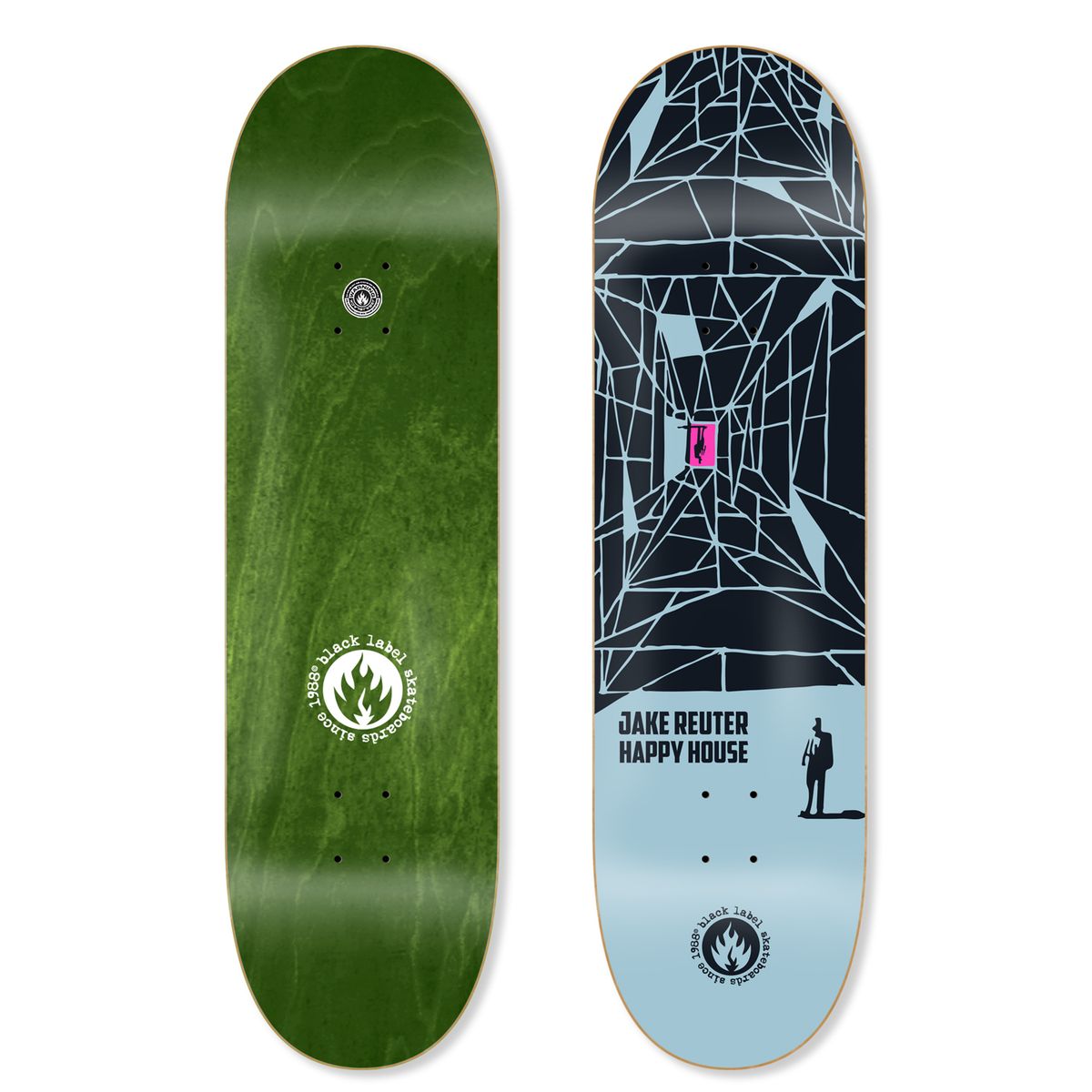 Black Label Jake Reuter Happy House Deck 8.25