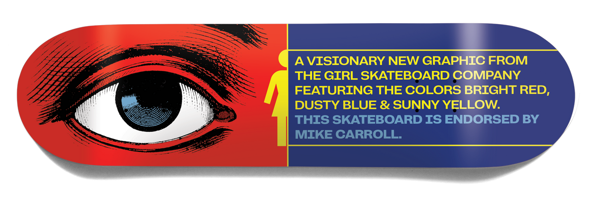 Girl Carroll Follies Deck 8.5