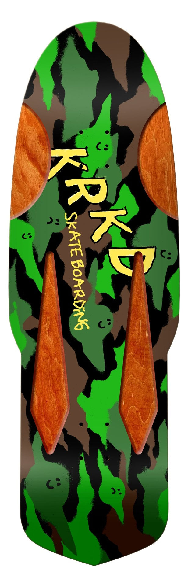 Krooked Team Kamo Diamond Quade Shaped Deck 10.75