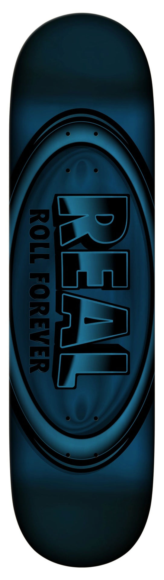 Real Team Dbx Oval Blue Foil Deck 8.50