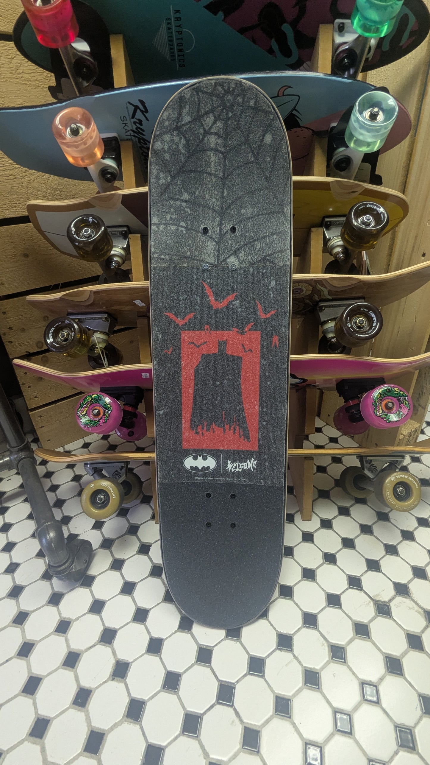Welcome Batman Series - Dark Knight - Complete Skateboard