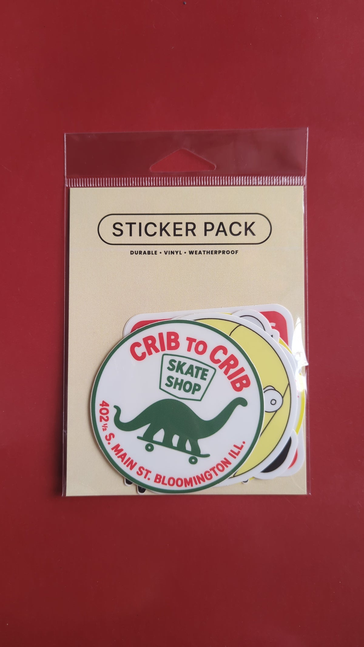 Crib to Crib Sticker Pack