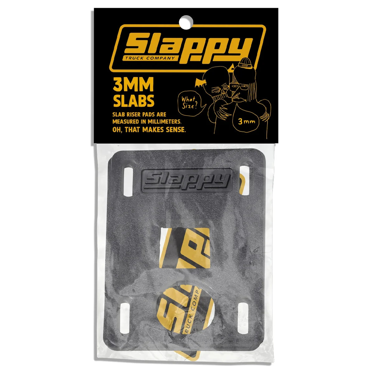 Slappy 3mm Slabs Riser Pads