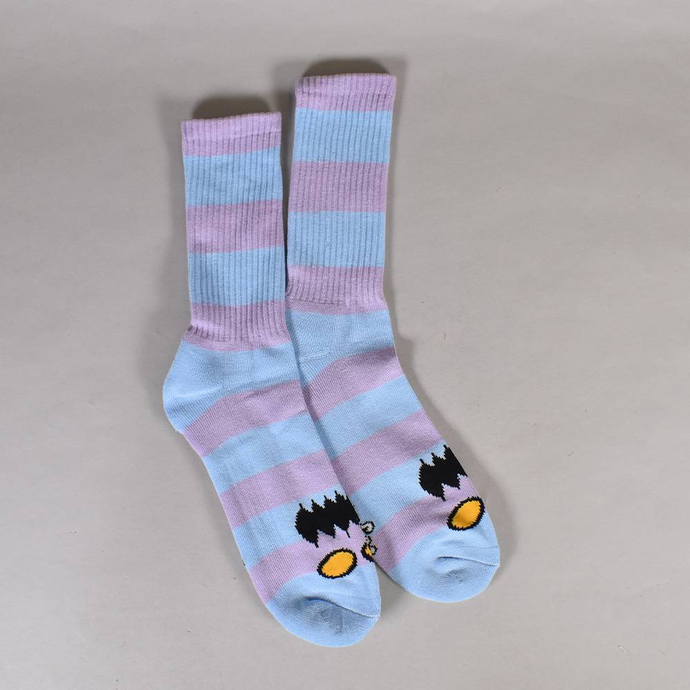 Toy Machine Monster Socks- lavander/blue