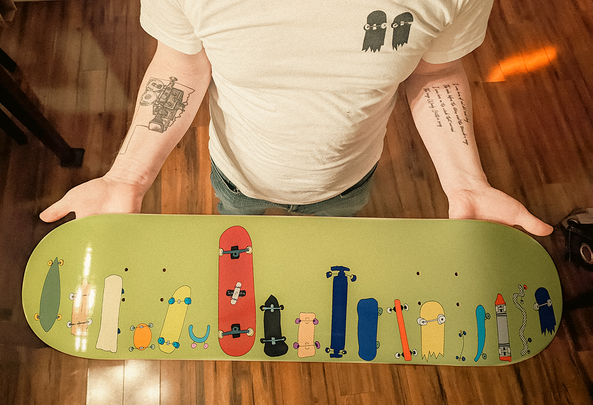 Meet the Cribbies! Skateboard Deck