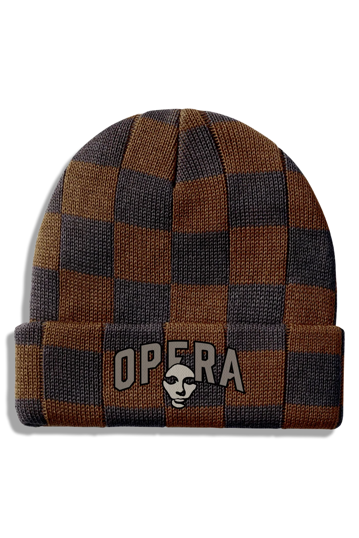 Opera Skateboards Checkered Beanie