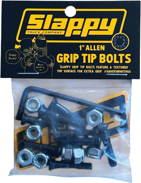 Slappy Grip-Tip Allen Bolts Set 1" Black