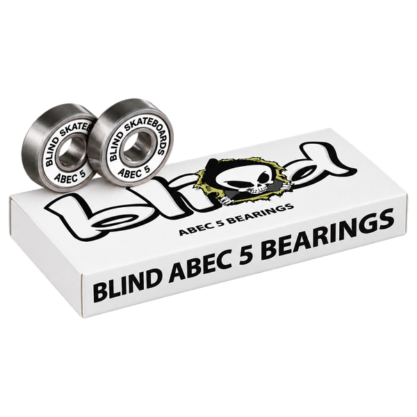 Blind ABEC 5 Bearings White
