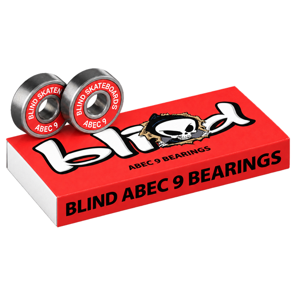 Blind ABEC 9 Bearings Red