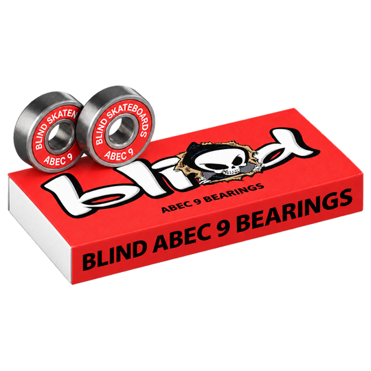 Blind ABEC 9 Bearings Red