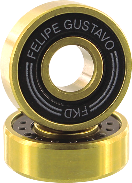 FKD Gustavo Pro Gold Bearing Set Black/Gold