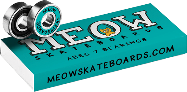 Meow ABEC 7 Bearings Set Teal