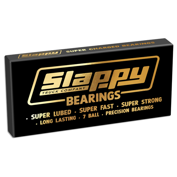 Slappy Super Lube Precision Bearings Black/Sil 1PC