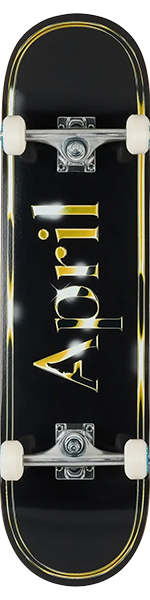 April OG Logo Golden Complete 8.25 Black
