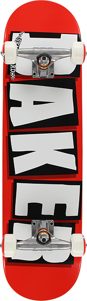 Baker Brand Logo Complete 7.75 Red/Wht/Blk