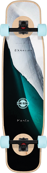 Long Island Longboards Island Manta Fiber-Ex Complete 9.5X38.75