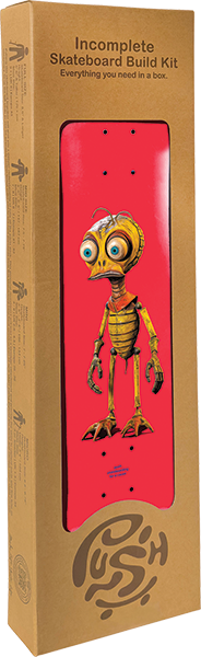 Push Bee Zombie (In-Complete) 7.75 Vivid Red