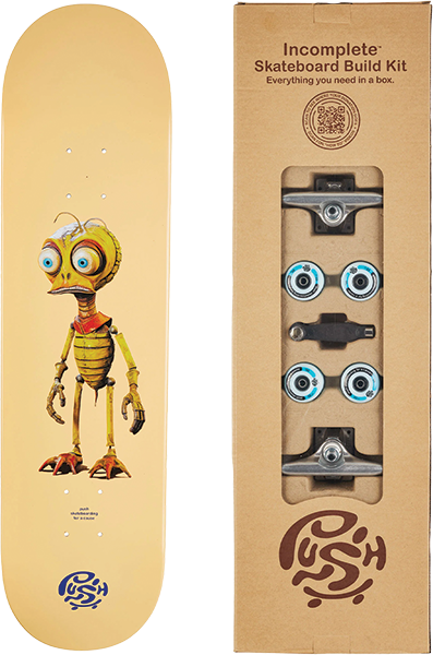 Push Bee Zombie (In-Complete) 8.25 Peach