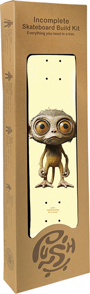 Push Lil Chimp Fp (In-Complete) 7.25 Pale Yellow