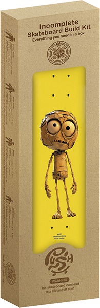 Push Plywood Guy Fp (In-Complete) 7.25 Yellow/Green