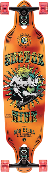 Sector 9 Mini Fractal 9ER Org Complete 8.75X34 Sidewinder