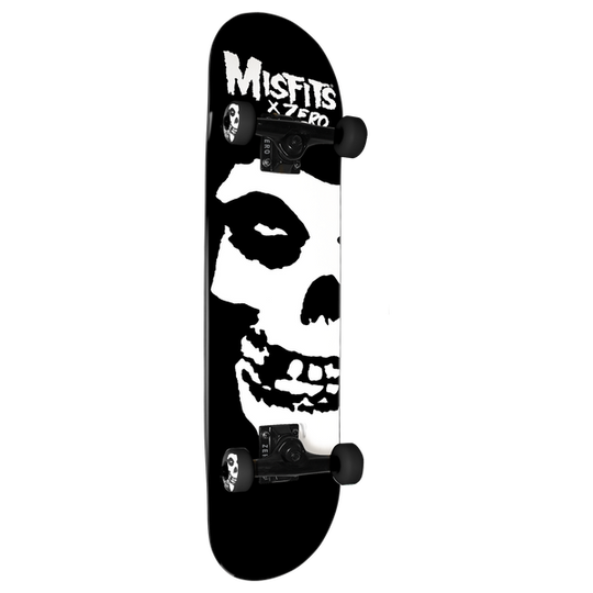 Zero Misfits Fiend Skull Complete 8.25 Black/White
