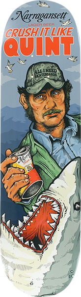 All I Need X Narragansett Beer Crush It Deck 8.25