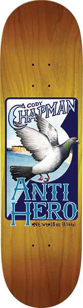 Anti-Hero Chapman Homers Deck 8.32 Yellow