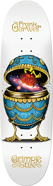 Anti-Hero Gerwer Grimple Stix Fabrage Egg Deck 9.1 White