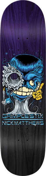 Anti-Hero Matthews Grimplestix Grimplenator Deck 8.5 Pur