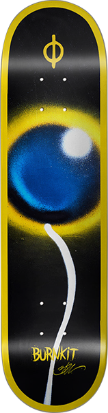 Burnkit Materialize Deck 8.375 Black/Yellow
