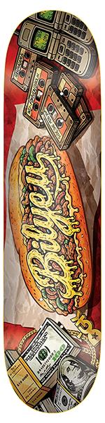 DGK Bilyeu Calories Deck 8.1