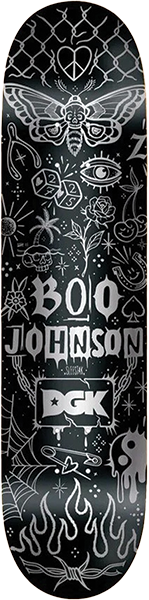 DGK Johnson Tattoos Deck 8.25
