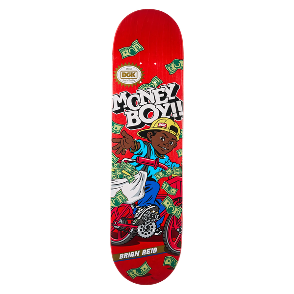 DGK Reid Paper Chaser Deck 8.1
