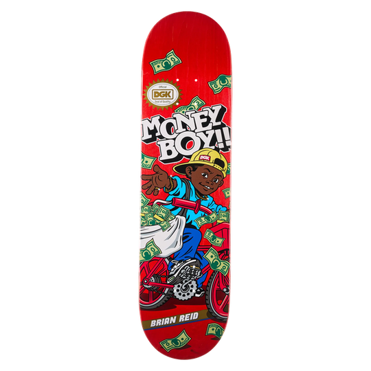 DGK Reid Paper Chaser Deck 8.1