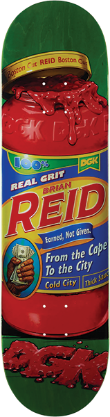 DGK Reid Thick Sauce Deck 8.1