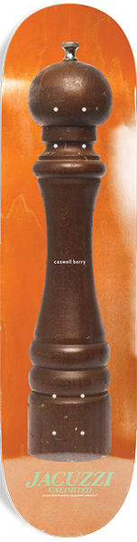 Jacuzzi Berry Pepper Grinder Deck 8.25 Orange