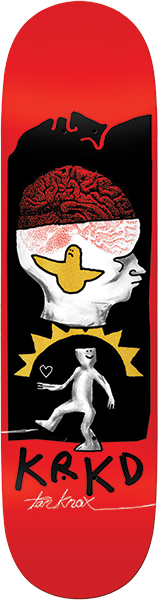 Krooked Knox Brain And Bird Deck 8.5