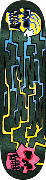Krooked Worrest Skull Deck 8.3 Tt Slk
